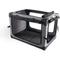Show in main carousel: allforpaws Easy-go Travel Soft-Sided Dog Crate, Grey, Medium slide 9 of 10