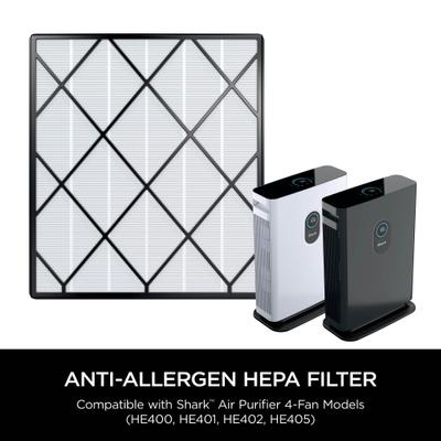 Show full view: Shark Air Purifier 4-Fan Anti-Allergen NANOSEAL Filter with True HEPA slide 3 of 4