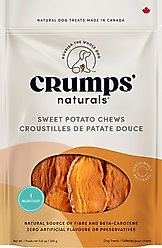 Crumps' Naturals Sweet Potato Chews Dog Treats, 11.6-oz bag