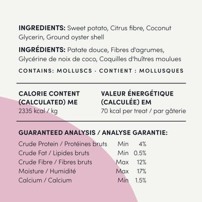 Show full view: Crumps' Naturals Plaque Busters Original Dental Dog Treats, 9.5-oz bag, 10 count slide 9 of 11