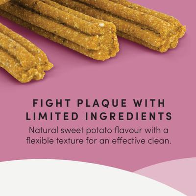 Show full view: Crumps' Naturals Plaque Busters Original Dental Dog Treats, 9.5-oz bag, 10 count slide 5 of 11