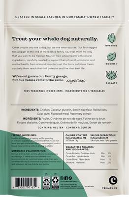 Show full view: Crumps' Naturals Mini Trainers Chicken Dog Treats, 10.6-oz bag slide 3 of 10