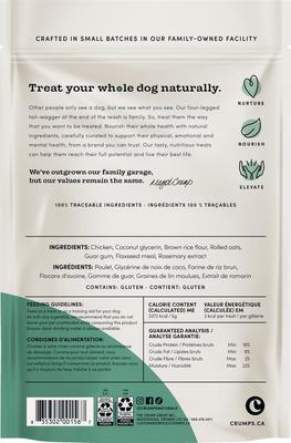 Show full view: Crumps' Naturals Mini Trainers Chicken Dog Treats, 4.7-oz bag slide 3 of 10