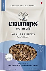 Crumps' Naturals Mini Trainers Beef Dog Treats, 4.7-oz bag