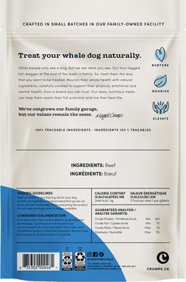 Show full view: Crumps' Naturals Beef Tendersticks Dog Treats, 8.8-oz bag slide 3 of 11