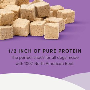 Crumps' Naturals Beef Liver Bites Dog Treats, 2.5-oz bag