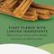 Show in main carousel: Crumps' Naturals Plaque Busters with Bacon Dental Dog Treats, 9.5-oz bag, 10 count slide 5 of 11