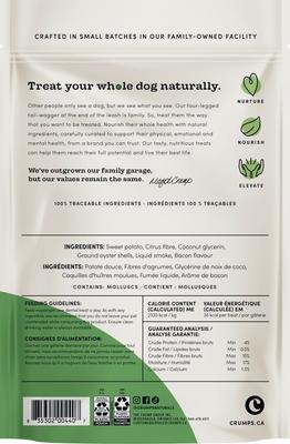 Show full view: Crumps' Naturals Plaque Busters Dog Dental Treats, 9-oz bag, 18 count slide 3 of 10