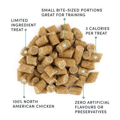 Show full view: Crumps' Naturals Mini Trainers Chicken Dog Treats, 4.7-oz bag slide 4 of 10