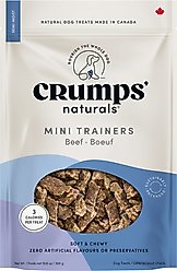 Crumps' Naturals Mini Trainers Beef Dog Treats, 10.6-oz bag
