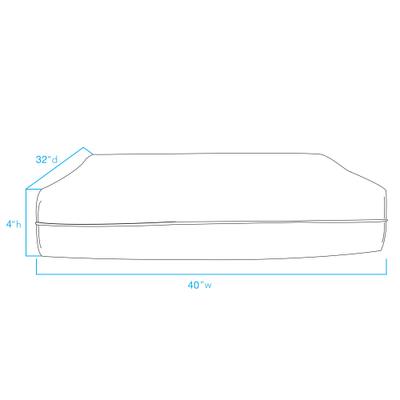 Show full view: Pendleton All Season Dog Bed, Cowboy Plains, Large slide 6 of 7