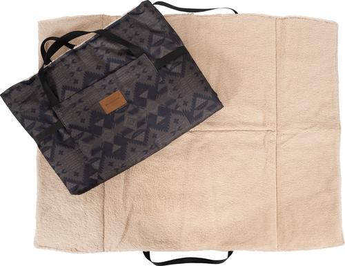 Show full view: Pendleton Travel Bed Dog Bed, Nehalem Gray, Large/X-Large slide 5 of 7