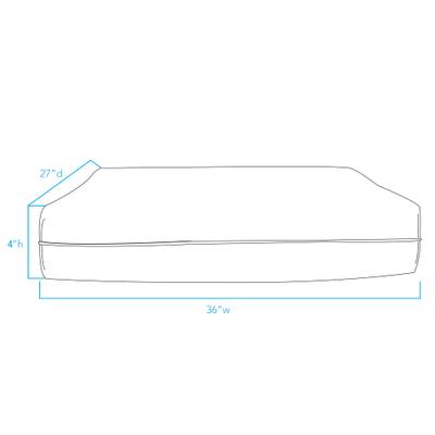 Show full view: Pendleton All Season Dog Bed, Cowboy Plains, Medium slide 6 of 7