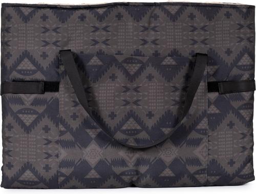 Show full view: Pendleton Travel Bed Dog Bed, Nehalem Gray, Large/X-Large slide 3 of 7