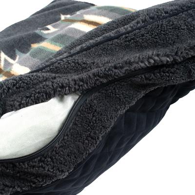 Show full view: Pendleton Wyeth Trail Berber Dog Bed, Wyeth Trail Oxford, X-Large slide 7 of 10