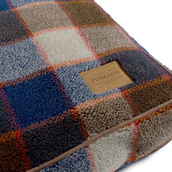 Show full view: Pendleton Berber Dog Bed, Mountain Plaid, Medium slide 6 of 9