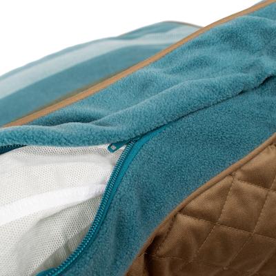 Show full view: Pendleton Cabin Stripe Fleece Dog Bed, Cabin Stripe Shale, Medium slide 7 of 9