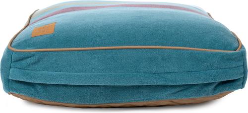 Show full view: Pendleton Cabin Stripe Fleece Dog Bed, Cabin Stripe Shale, Small slide 4 of 10