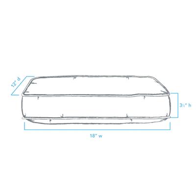 Show full view: Pendleton National Park Mini Dog Bed, Glacier slide 8 of 9