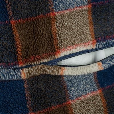 Show full view: Pendleton Berber Kuddler Dog Bed, Mountain Plaid, X-Large slide 8 of 9
