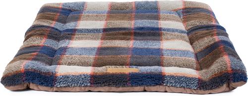 Show full view: Pendleton Berber Comfort Cushion Dog Bed, Mountain Plaid, Medium slide 4 of 9