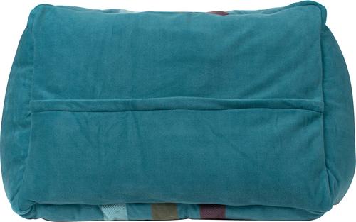 Show full view: Pendleton Cabin Stripe Fleece Kuddler Dog Bed, Cabin Stripe Shale, Large slide 6 of 10