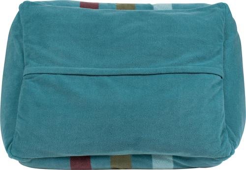 Show full view: Pendleton Cabin Stripe Fleece Kuddler Dog Bed, Cabin Stripe Shale, Medium slide 6 of 10