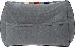 Pendleton Cabin Stripe Fleece Kuddler Dog Bed, Cabin Stripe Gray, Large: 36 x 27 x 10-in slide 2 of 9