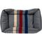 Show in main carousel: Pendleton Cabin Stripe Fleece Kuddler Dog Bed, Cabin Stripe Gray, Large slide 6 of 11