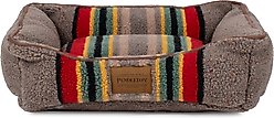 Pendleton Vintage Camp Mini Kuddler Dog Bed, Mineral Umber slide 1 of 8