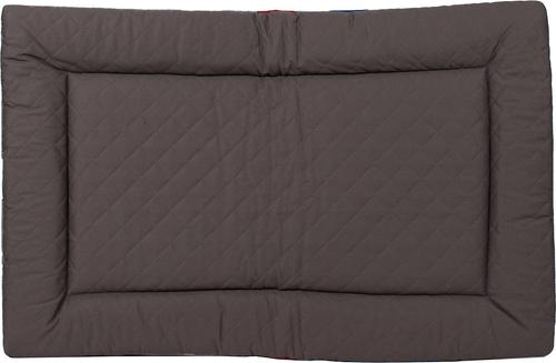 Show full view: Pendleton Fleece Comfort Cushion Dog Bed, Cabin Stripe Gray, Large slide 6 of 9