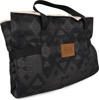 Show full view: Pendleton Travel Bed Dog Bed, Nehalem Gray, Small/Medium slide 2 of 7