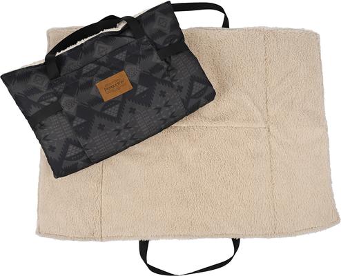 Show full view: Pendleton Travel Bed Dog Bed, Nehalem Gray, Small/Medium slide 5 of 7