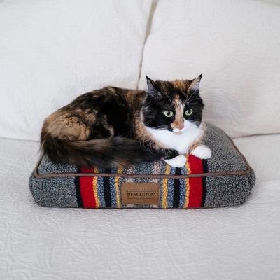 Show full view: Pendleton Vintage Camp Mini Dog Bed, Green Heather slide 4 of 10