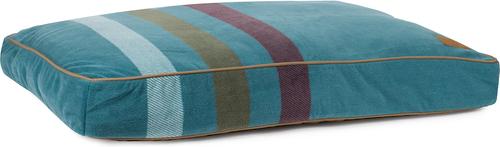 Show full view: Pendleton Cabin Stripe Fleece Dog Bed, Cabin Stripe Shale, Medium slide 2 of 9