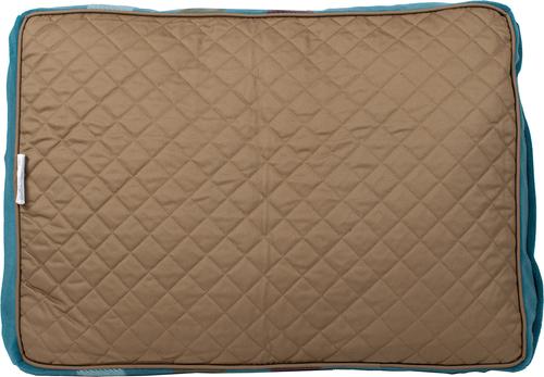 Show full view: Pendleton Cabin Stripe Fleece Dog Bed, Cabin Stripe Shale, Small slide 6 of 10