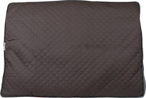 Show full view: Pendleton Cabin Stripe Fleece Dog Bed, Cabin Stripe Gray, Large slide 5 of 9