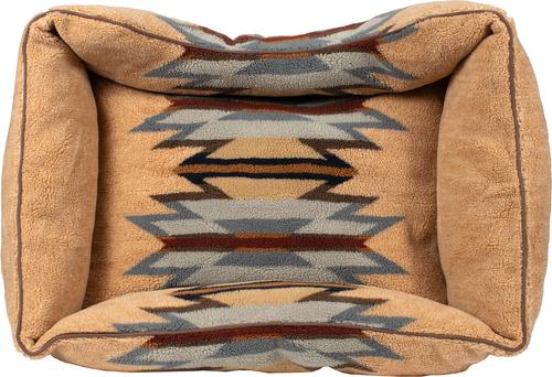 Show full view: Pendleton Berber Kuddler Dog Bed, Wyeth Trail Wheat, Large slide 5 of 9
