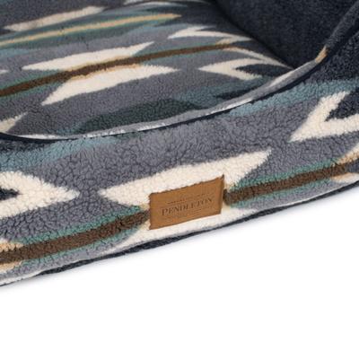 Show full view: Pendleton Berber Kuddler Dog Bed, Wyeth Trail Oxford, Large slide 7 of 9