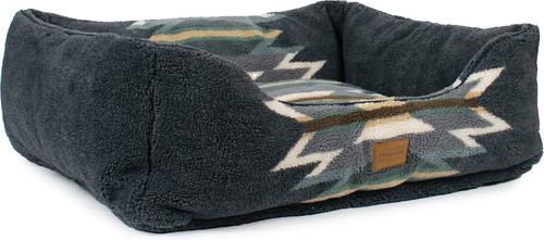 Show full view: Pendleton Berber Kuddler Dog Bed, Wyeth Trail Oxford, Large slide 2 of 9