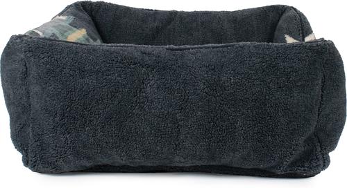 Show full view: Pendleton Berber Kuddler Dog Bed, Wyeth Trail Oxford, Large slide 3 of 9