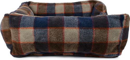 Show full view: Pendleton Berber Kuddler Dog Bed, Mountain Plaid, X-Large slide 3 of 9