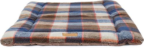 Show full view: Pendleton Berber Comfort Cushion Dog Bed, Mountain Plaid, Large slide 3 of 8