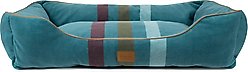 Pendleton Cabin Stripe Fleece Kuddler Dog Bed, Cabin Stripe Shale, X-Large