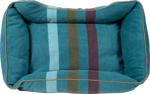 Show full view: Pendleton Cabin Stripe Fleece Kuddler Dog Bed, Cabin Stripe Shale, Large slide 5 of 10