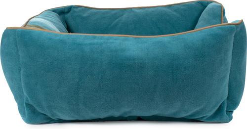 Show full view: Pendleton Cabin Stripe Fleece Kuddler Dog Bed, Cabin Stripe Shale, Large slide 3 of 10