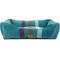 Show in main carousel: Pendleton Cabin Stripe Fleece Kuddler Dog Bed, Cabin Stripe Shale, Large slide 1 of 10