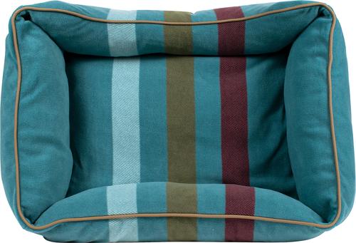 Show full view: Pendleton Cabin Stripe Fleece Kuddler Dog Bed, Cabin Stripe Shale, Medium slide 5 of 10