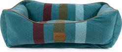 Pendleton Cabin Stripe Fleece Kuddler Dog Bed, Cabin Stripe Shale, Medium