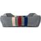 Show in main carousel: Pendleton Cabin Stripe Fleece Kuddler Dog Bed, Cabin Stripe Gray, Large slide 5 of 11